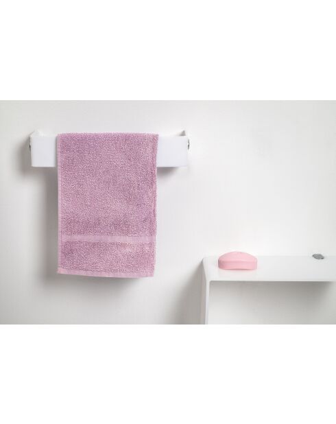Porte - serviettes clio petit blanc - 17x46x11 cm