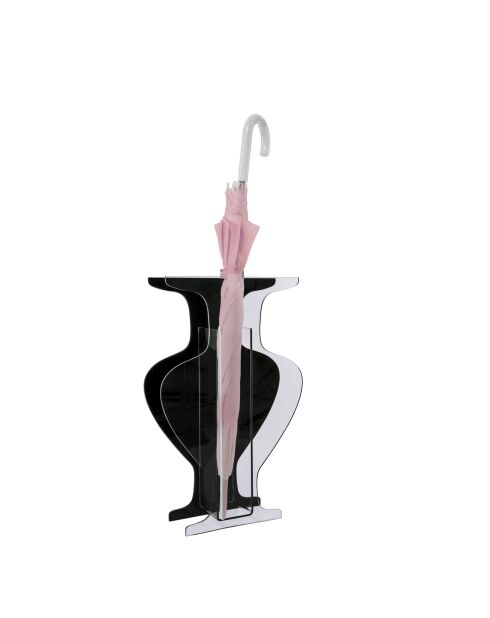 Etrusco zwarte parapluhouder - 38x11x60 cm