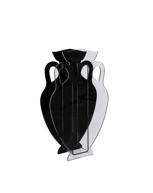 Ampha zwarte parapluhouder - 35x11x56 cm