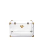 Petit coffre Baù transparent - 25x40x25 cm