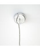 Lámpara colgante Apple gris