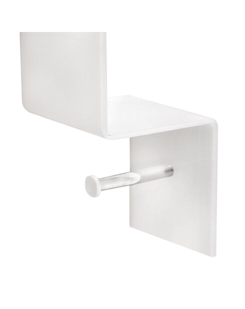 Clio blot stagle 2 blanc - 47x47x19 cm