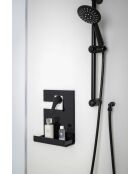 Calipso crutch douche noire - 31x40x13 cm