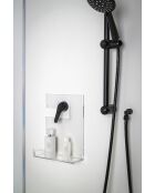 Douche calipso crutch transparente - 31x40x13 cm