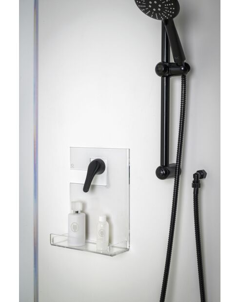 Douche calipso crutch transparente - 31x40x13 cm
