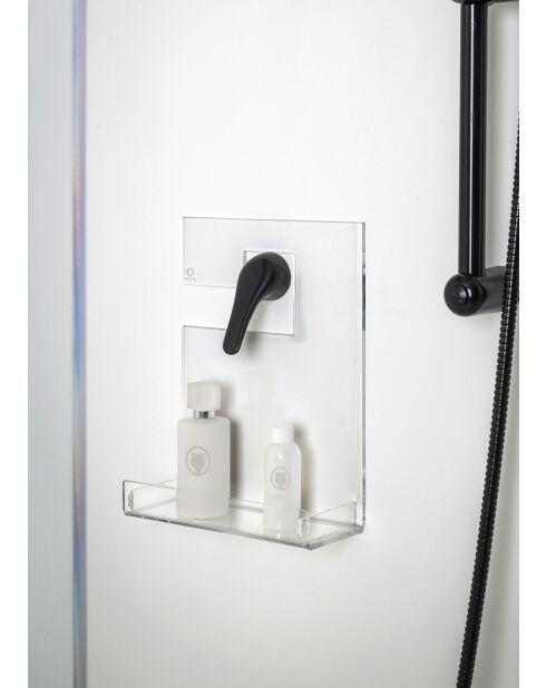 Douche calipso crutch transparente - 31x40x13 cm