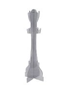 Perchero Sovrana ahumado - 60x60x165 cm