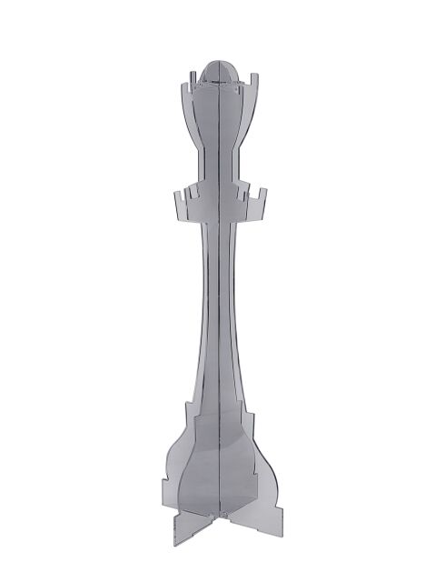 Perchero Sovrana ahumado - 60x60x165 cm