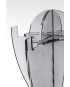 Perchero Sovrana ahumado - 60x60x165 cm