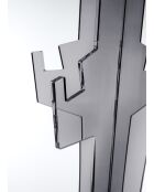 Perchero Sovrana ahumado - 60x60x165 cm