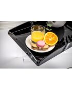 Plateau de service petit noir - 40x58x9 cm