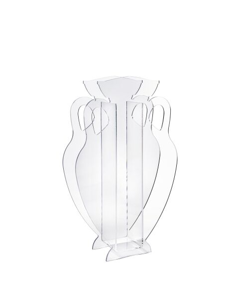 Ampha transparante parapluhouder - 35x11x56 cm