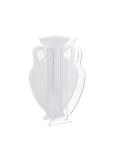 Ampha weißer Schirmhalter - 35x11x56 cm