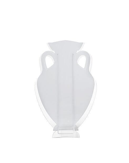 Ampha weißer Schirmhalter - 35x11x56 cm