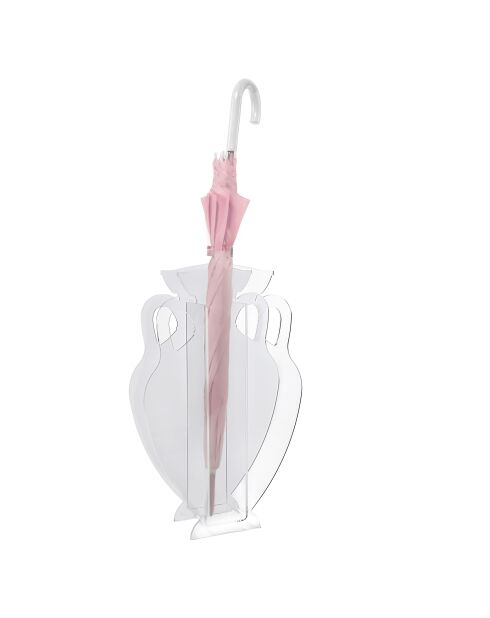 Ampha weißer Schirmhalter - 35x11x56 cm