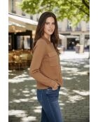 Gilet Marcelline marron
