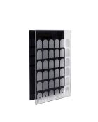 Eur zwarte parapluhouder - 35x11x60 cm