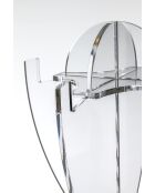 Perchero transparente Sovrana - 60x60x165 cm