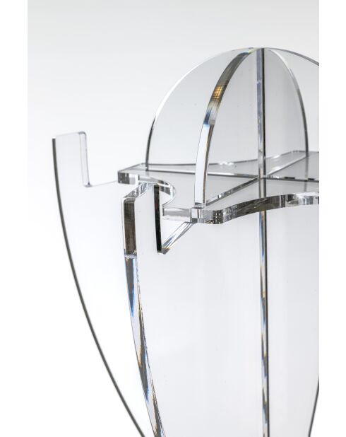 Perchero transparente Sovrana - 60x60x165 cm