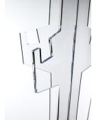 Perchero transparente Sovrana - 60x60x165 cm