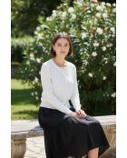 Cárdigan blanco Azurra