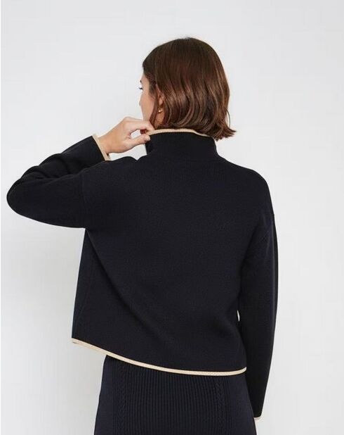 Gilet nero Marcelline