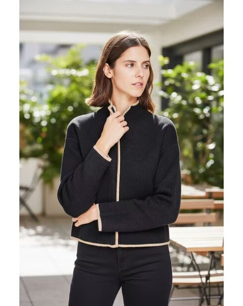 Gilet nero Marcelline