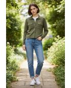 Khakifarbene Weste Marcelline