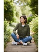 Khakifarbene Weste Marcelline