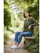 Khakifarbene Weste Marcelline