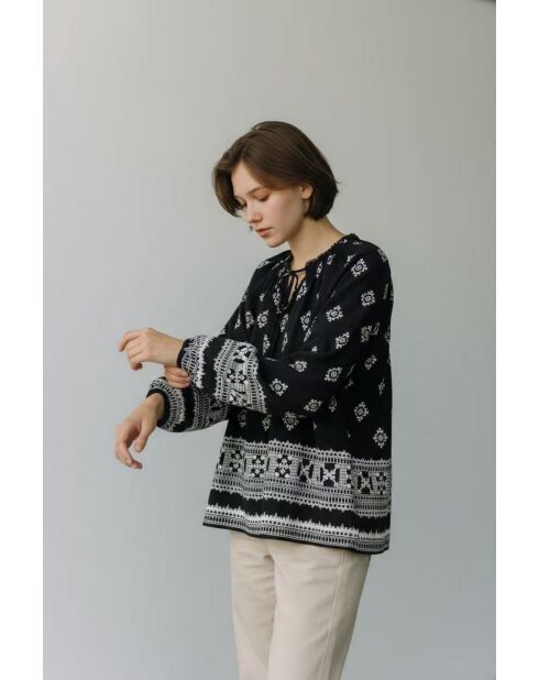 Blouse Una noire