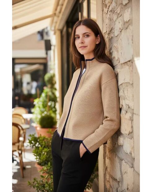 Chaleco Marcelline nougat