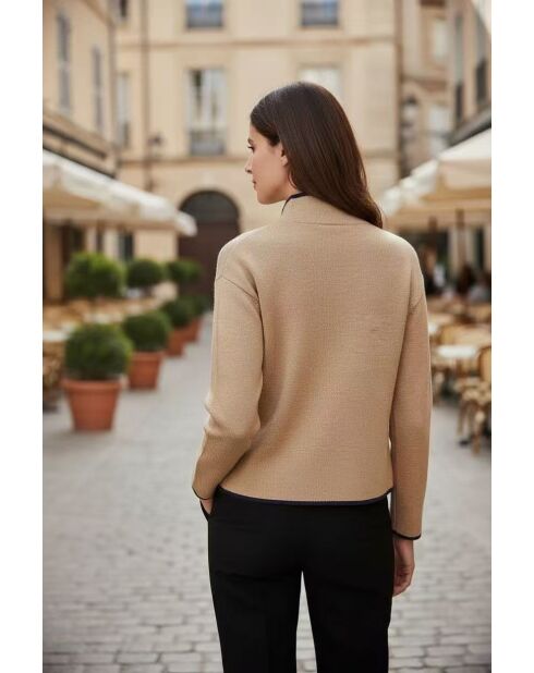 Chaleco Marcelline nougat