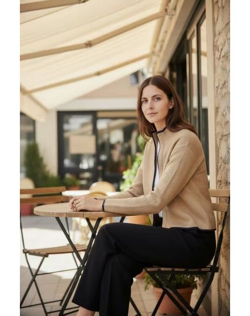 Chaleco Marcelline nougat