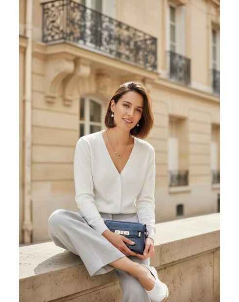 Cárdigan blanco Ariel