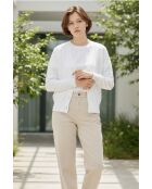 Cardigan Ariel bianco