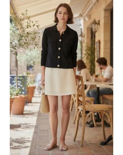 Gilet Marcelline noir