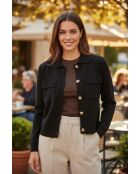 Gilet Marcelline noir