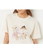 Camiseta Cenane de lino