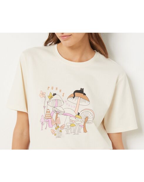 Camiseta Cenane de lino