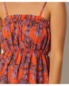 Canotta Felicito camisto con stampa mattoncini