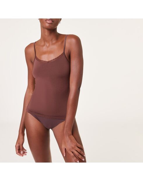 Caraco Warm Me Up Lace marron