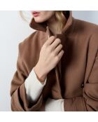 Manteau court Lora dune