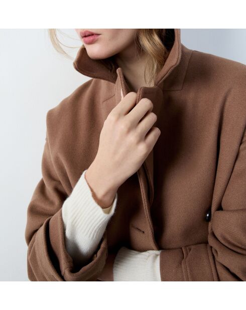 Manteau court Lora dune