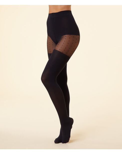 Collant Trompe L Oeil noir