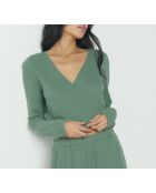 Sudadera Dolia caqui oliva