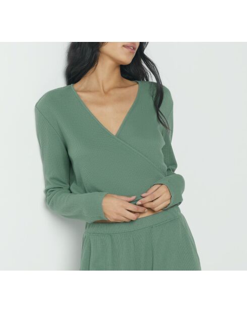 Sudadera Dolia caqui oliva