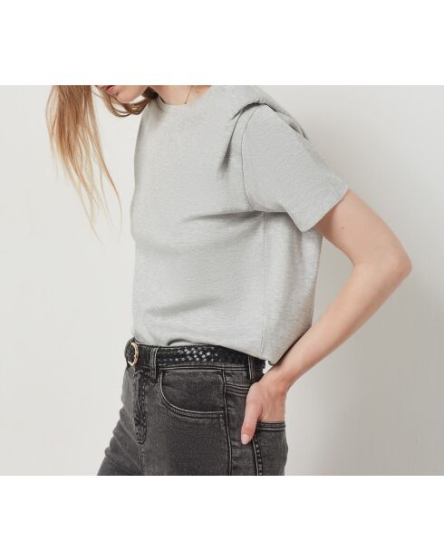 Canori lichtgrijs t-shirt