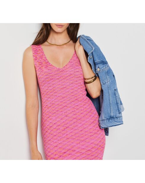 Snoeproze jurk van Camelia