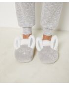 Lichtgrijze muiltjes Nicole